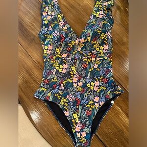 Summersalt x rifle paper comp backflip women’s one piece swimsuit 10LT